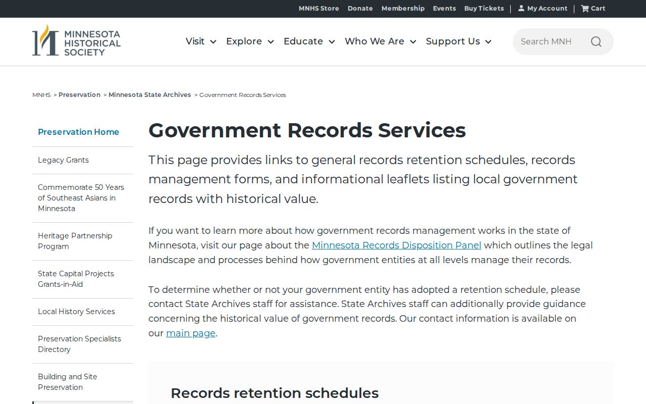 Minnesota archives guidance for Marshall County historical booking records